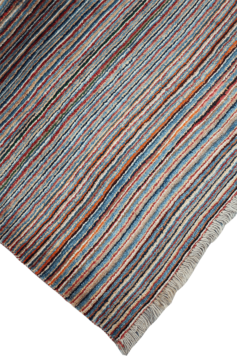 155 x 106 cm Gabbeh Tribal Wool Rugs Handmade Multi-coloured - Rugoutlet