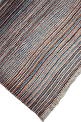 155 x 106 cm Gabbeh Tribal Wool Rugs Handmade Multi-coloured - Rugoutlet