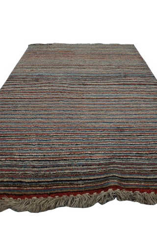 155 x 106 cm Gabbeh Tribal Wool Rugs Handmade Multi-coloured - Rugoutlet