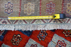 164 x 125 cm (5.38 x 4.10 ft) Gabbeh Tribal Wool Rugs Handmade Multi-Coloured - Rugoutlet