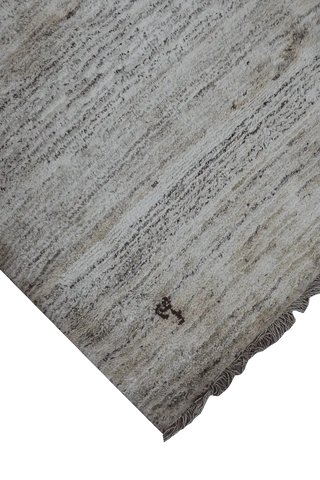 165 x 107 cm (5.41 x 3.51 ft) Gabbeh Tribal Wool Rugs Hand Knotted Brown Coloured - Rugoutlet