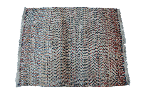 130 x 105 cm Multi-coloured Contemporary Persian Gabbeh handmade Qashqai Tribal rug - Rugoutlet