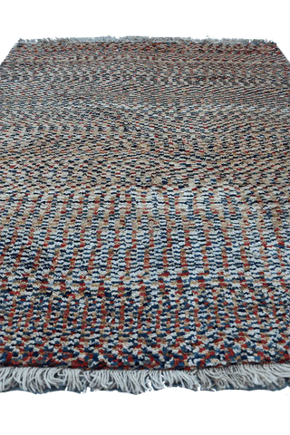 130 x 105 cm Multi-coloured Contemporary Persian Gabbeh handmade Qashqai Tribal rug - Rugoutlet