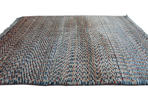 130 x 105 cm Multi-coloured Contemporary Persian Gabbeh handmade Qashqai Tribal rug - Rugoutlet