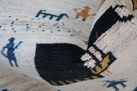 103 x 95 cm Gabbeh Tribal Wool Rug - Rugoutlet
