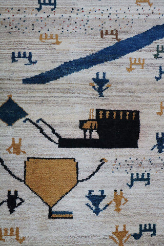 103 x 95 cm Gabbeh Tribal Wool Rug - Rugoutlet