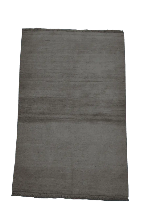 188 x 120 cm Gabbeh Tribal Wool Rug Hand-Knotted Beige Colour - Rugoutlet