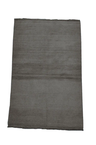 188 x 120 cm Gabbeh Tribal Wool Rug Hand-Knotted Beige Colour - Rugoutlet