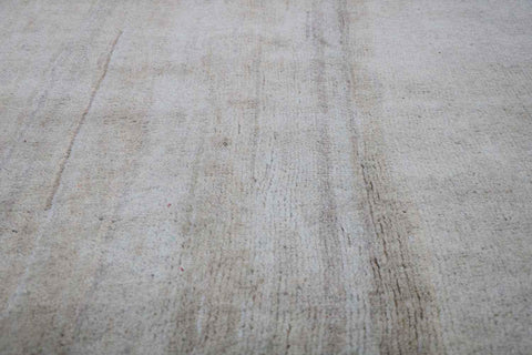 188 x 120 cm Gabbeh Tribal Wool Rug Hand-Knotted Beige Colour - Rugoutlet