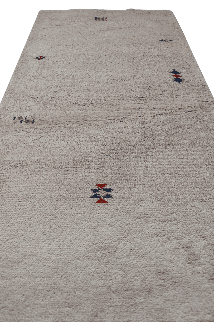 139 x 71 cm Gabbeh Wool Rugs Handcrafted Brown - Rugoutlet