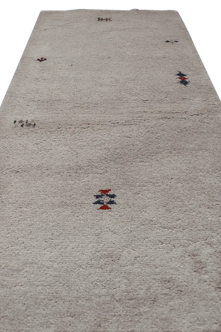 139 x 71 cm Gabbeh Wool Rugs Handcrafted Brown - Rugoutlet
