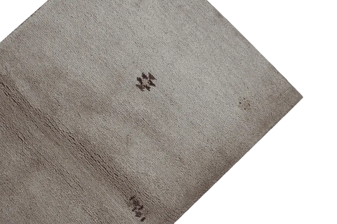 139 x 71 cm Gabbeh Wool Rugs Handcrafted Brown - Rugoutlet