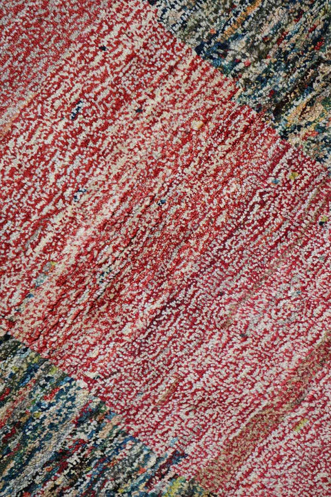 120x90 cm Handmade Tribal Gabbeh multi-coloured wool rug - Rugoutlet