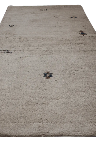 140 x 72 cm Gabeh Tribal Wool Rugs Handcrafted Beige - Rugoutlet