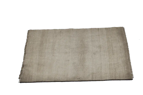 180 x 125 cm (5.91 x 4.10 ft) Gabbeh Tribal Wool Rugs Hand Knotted Beige Colour - Rugoutlet