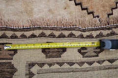 192 x 122 cm Gabbeh Tribal Wool Rug Hand-Knotted Beige Colour - Rugoutlet