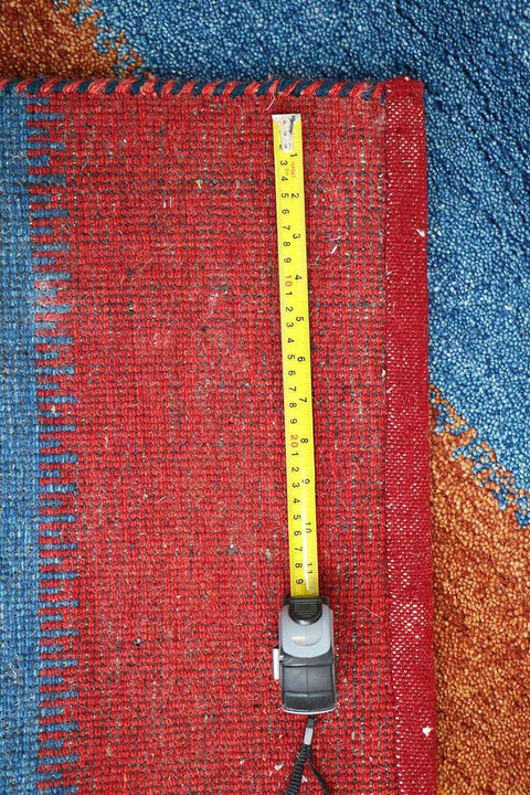 162 x 93 cm Gabbeh Tribal Wool Rugs Handmade Multi Coloured - Rugoutlet