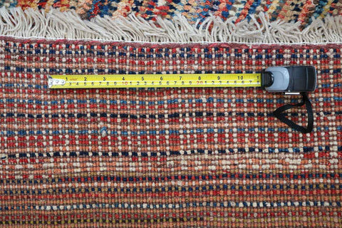 125x100 cm Multi-coloured Tribal wool Gabbeh rug - Rugoutlet