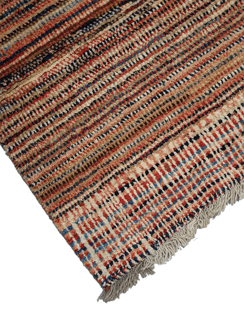 125x100 cm Multi-coloured Tribal wool Gabbeh rug - Rugoutlet