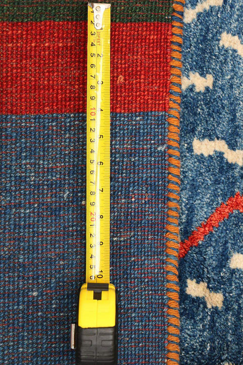 A traditional Gabeh Tribal Wool Rug