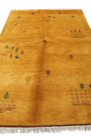 Gabbeh Tribal Wool Rug 243 x 166 cm (7.97 x 5.45 ft)