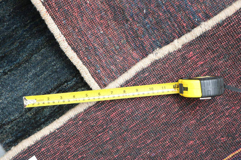 A Gabbeh Runner Tribal Wool Rug