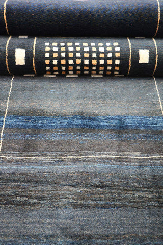 A Gabbeh Runner Tribal Wool Rug