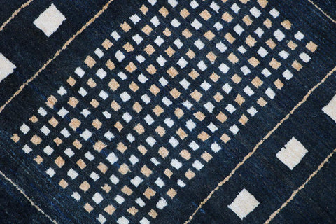A Gabbeh Runner Tribal Wool Rug