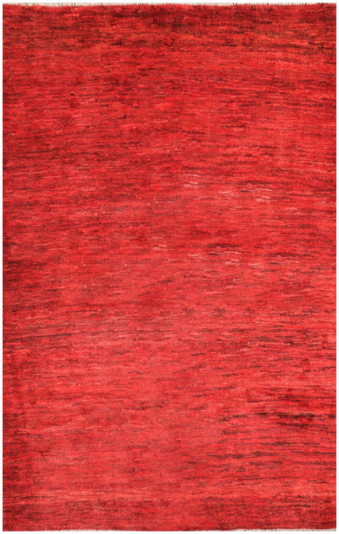 A Gabbeh Tribal Wool Rug