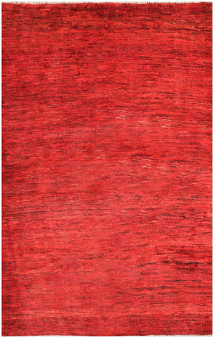 A Gabbeh Tribal Wool Rug