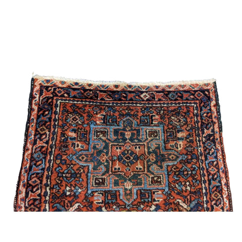 70 x 110 cm karajeh Modern Red Rug - Rugmaster