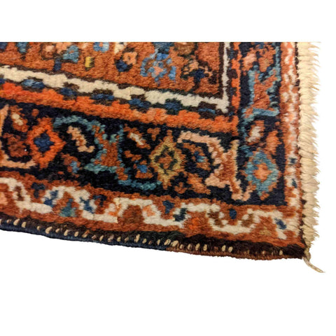 70 x 110 cm karajeh Modern Red Rug - Rugmaster