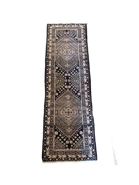 70 x 225 cm shiraz Traditional Black Rug - Rugoutlet