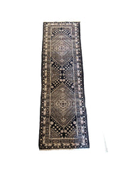 70 x 225 cm shiraz Traditional Black Rug - Rugmaster