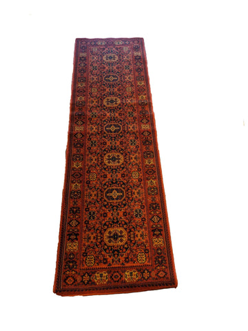 70 x 240 cm Khan mohammad Traditional Red Rug - Rugoutlet
