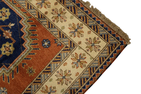 A Kazak Tribal Wool Rug