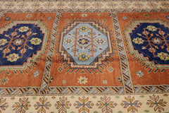 Kazak Tribal Wool Rug 245 x 165 cm (8.04 x 5.41 ft)