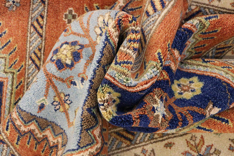 A Kazak Tribal Wool Rug