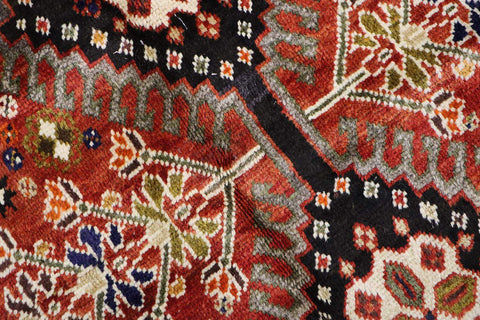 A Persian Qashqai Tribal Wool Rug