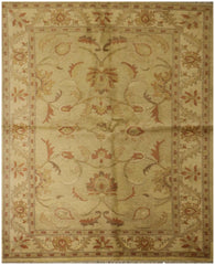 177 x 143 cm (5.81 x 4.69 ft) Ziegler Tribal Wool Rugs Hand Knotted Brown Colour - Rugoutlet