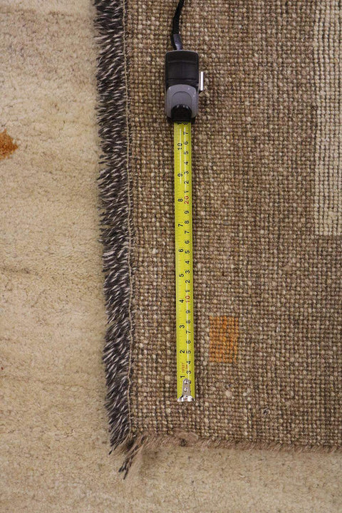 A traditional Gabbeh Tribal Wool Rug