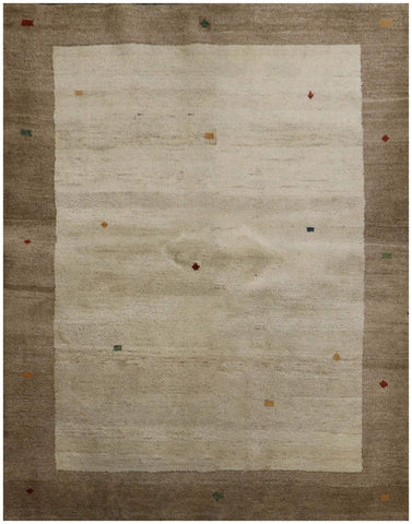 A traditional Gabbeh Tribal Wool Rug