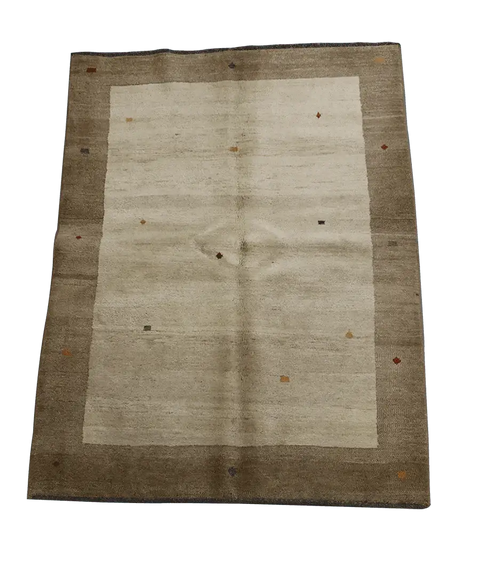 A traditional Gabbeh Tribal Wool Rug