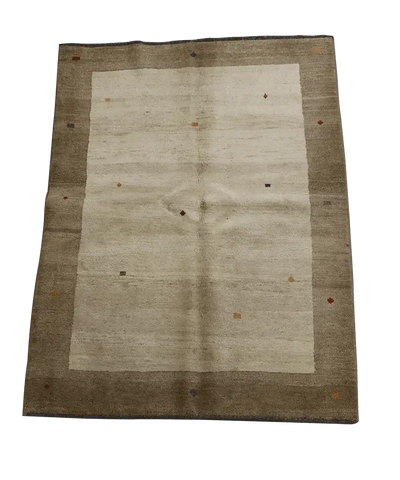 A traditional Gabbeh Tribal Wool Rug