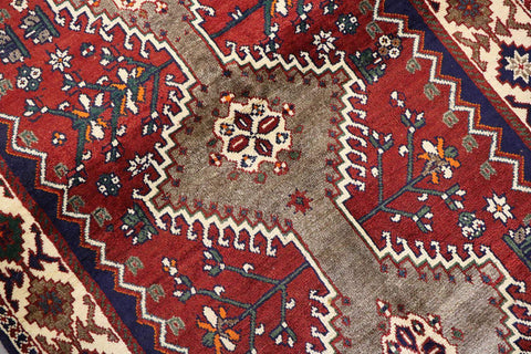 A Persian Qashqai Tribal Wool Rug