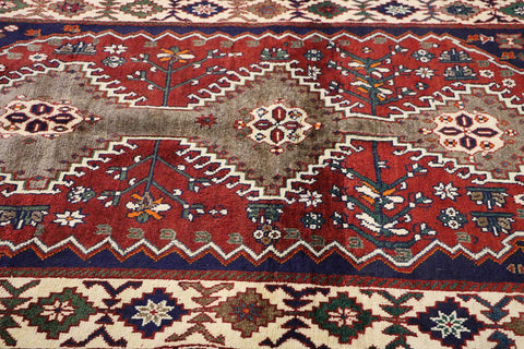 A Persian Qashqai Tribal Wool Rug