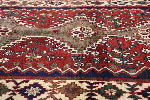 A Persian Qashqai Tribal Wool Rug