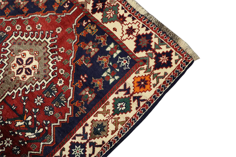 A Persian Qashqai Tribal Wool Rug