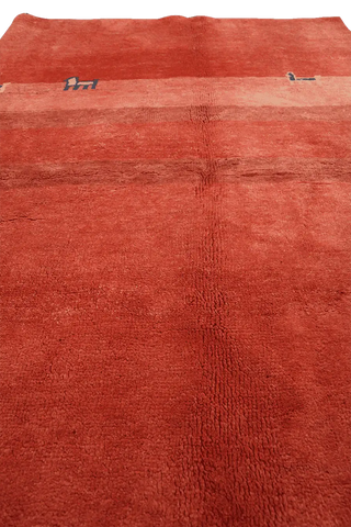 170 x 130 cm Persian Gabbeh Tribal Wool Rugs Hand Knotted Red Colour - Rugoutlet