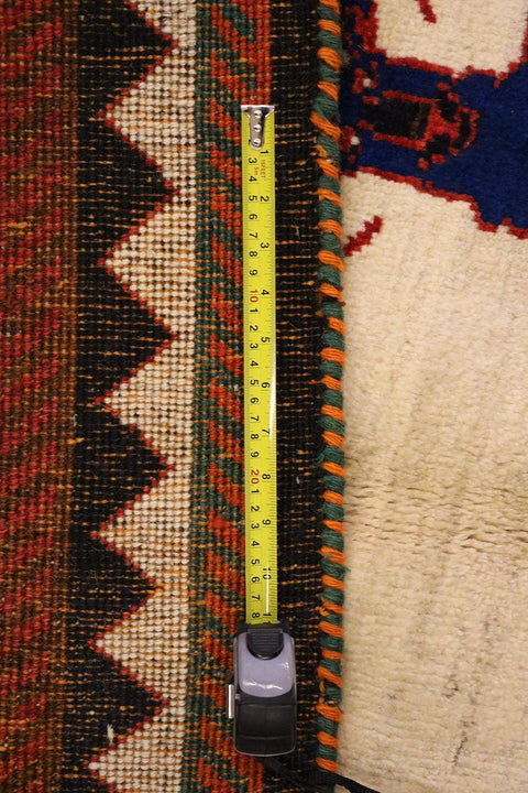 A Persian Gabbeh Tribal Wool Rug